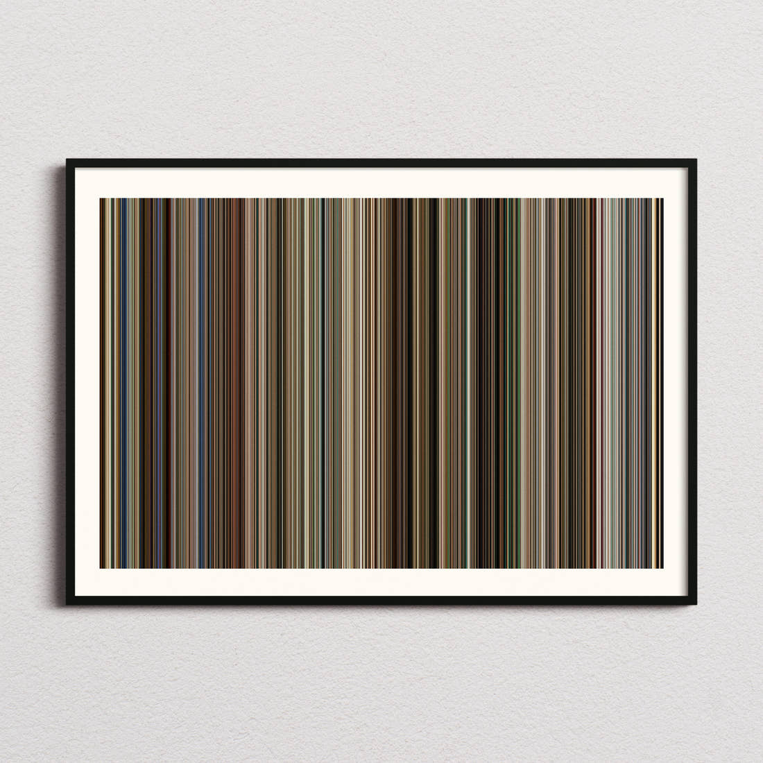 Knocked Up Movie Barcode Poster - Barcode Only