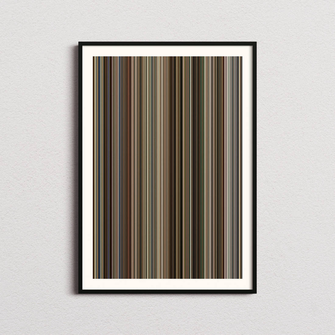 Knocked Up Movie Barcode Poster - Barcode Only
