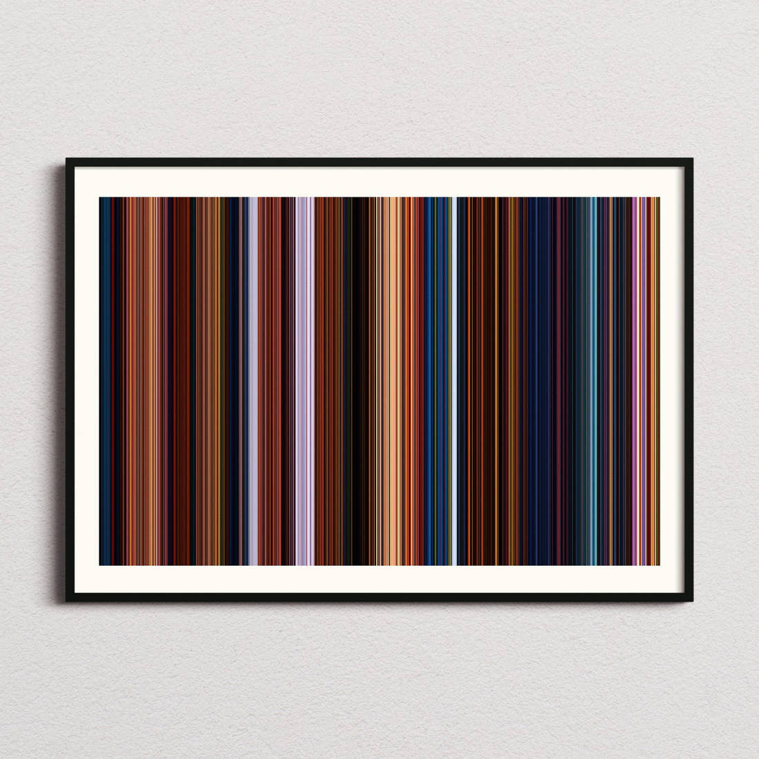 Kubo and the Two Strings Movie Barcode Poster - Barcode Only