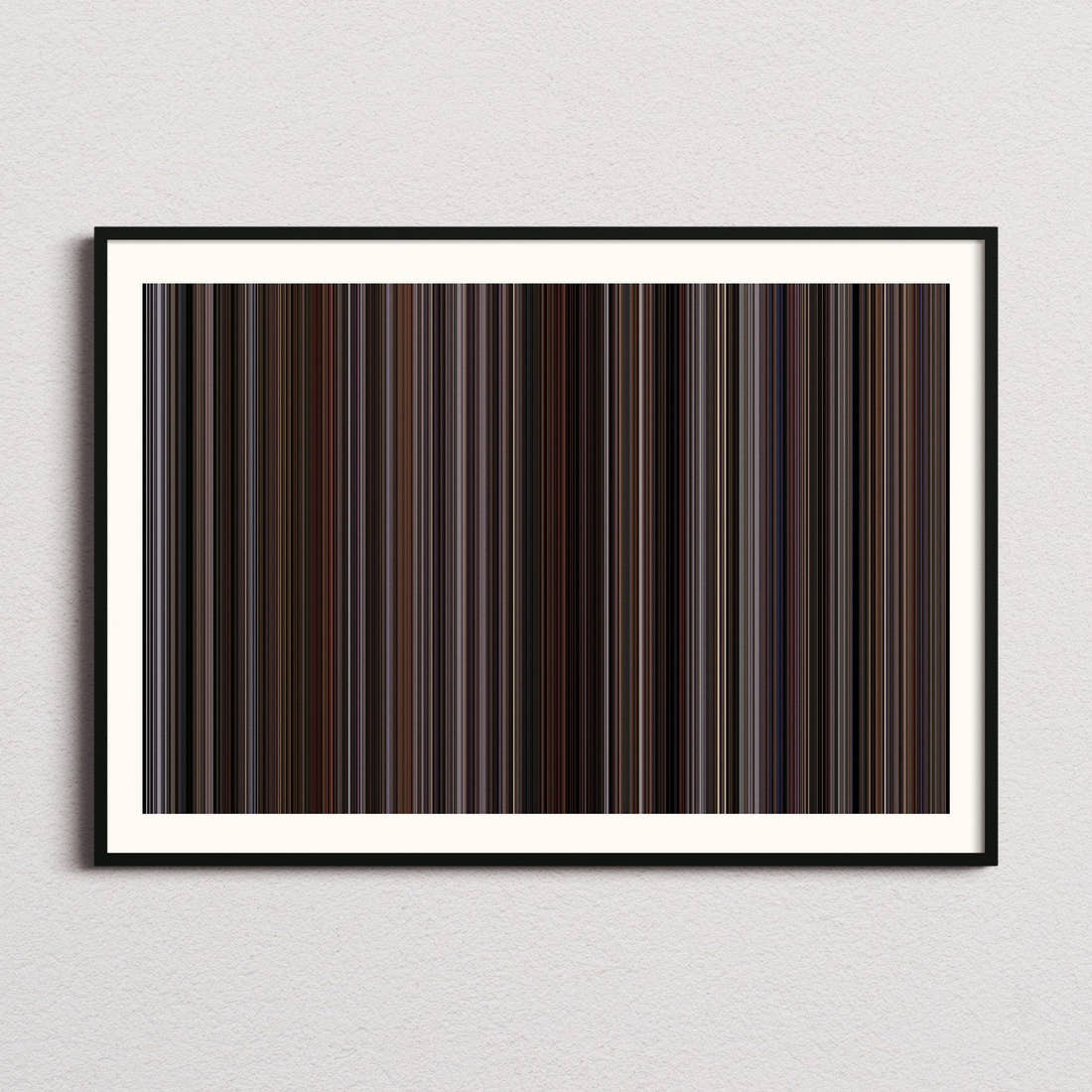 Lars and the Real Girl Movie Barcode Poster - Barcode Only