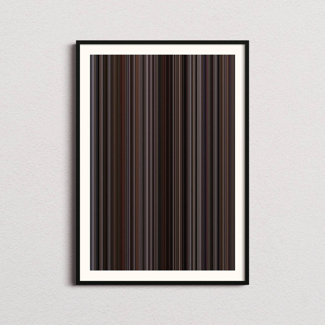 Lars and the Real Girl Movie Barcode Poster - Barcode Only