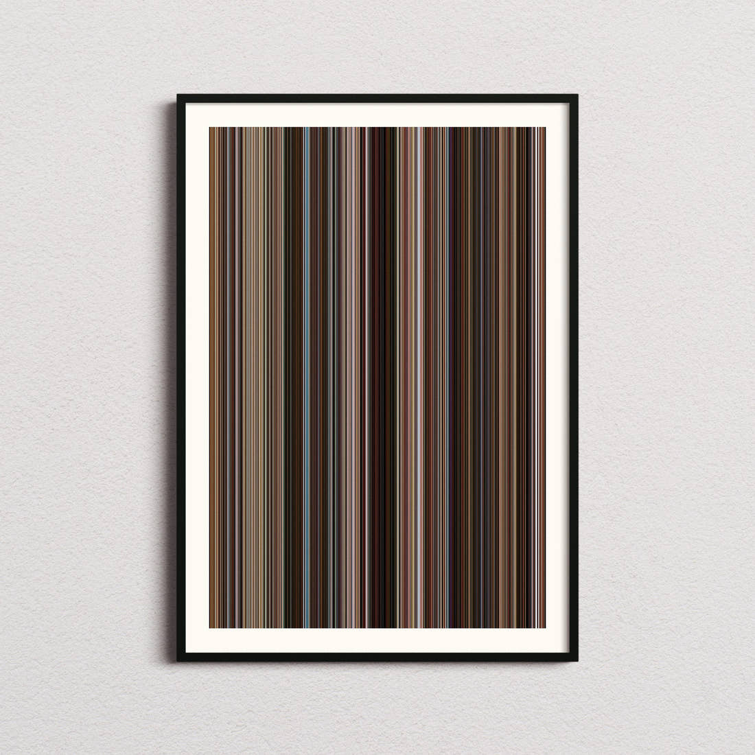 Last Vegas Movie Barcode Poster - Barcode Only