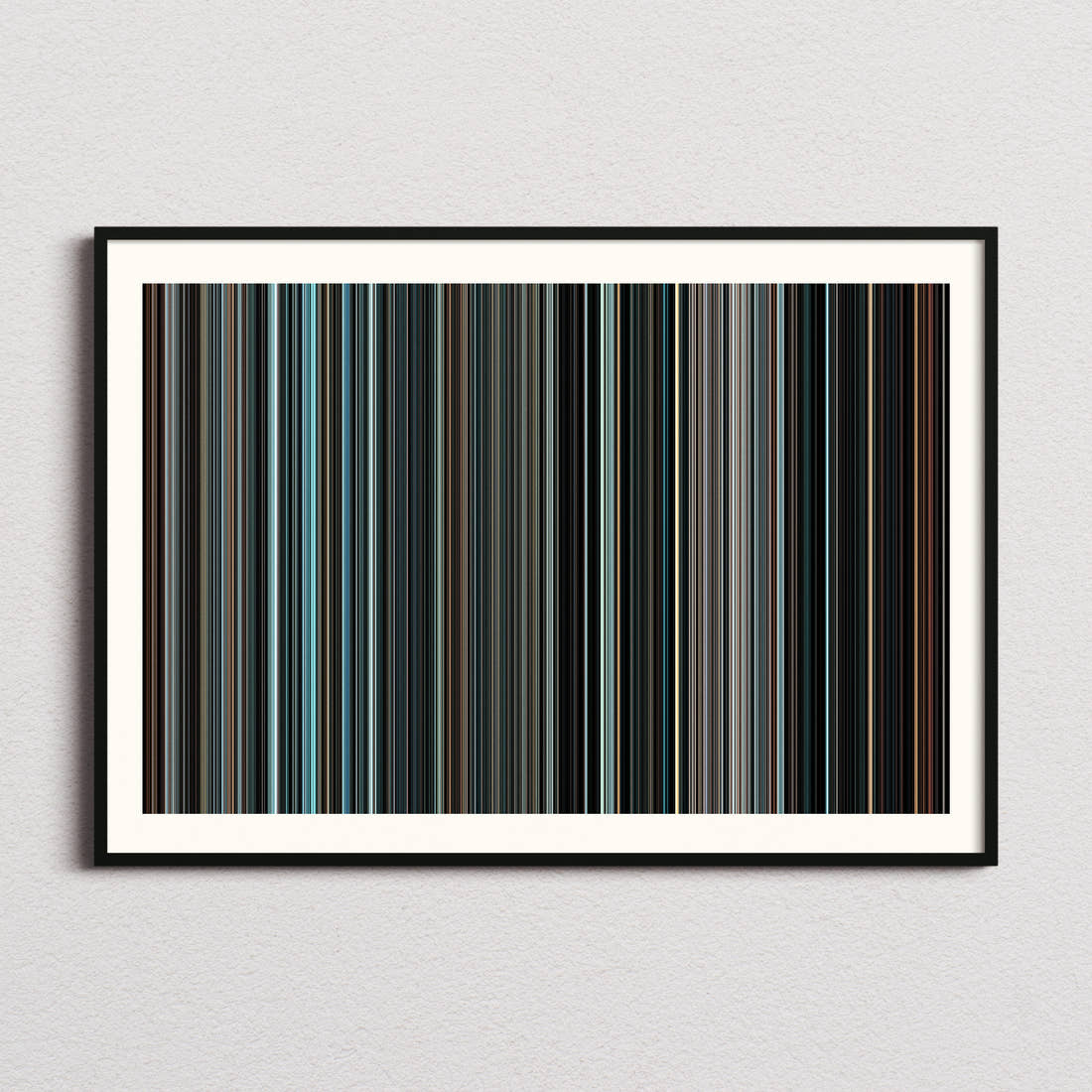 Law Abiding Citizen Movie Barcode Poster - Barcode Only
