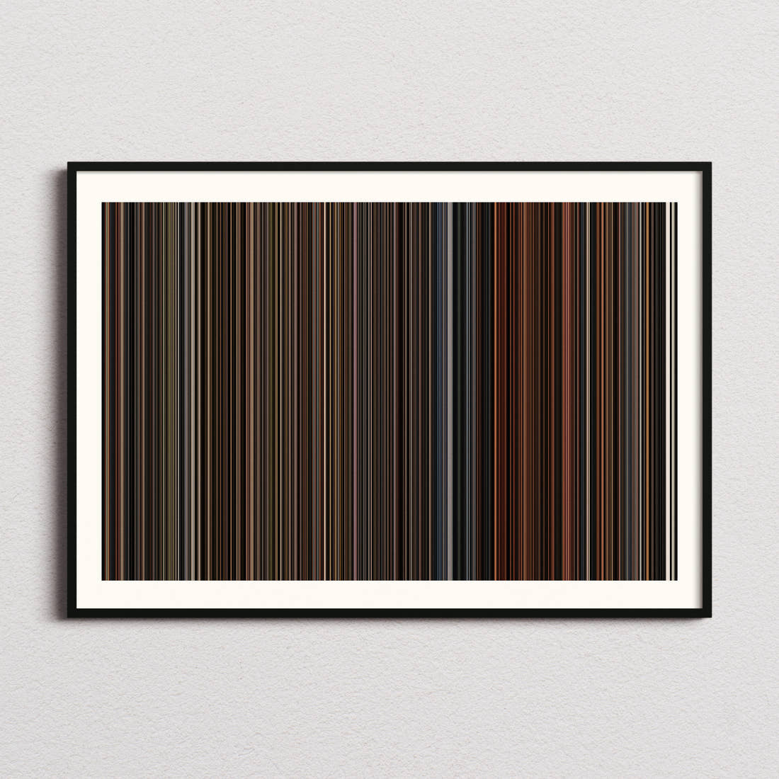 Lemony Snicket's A Series of Unfortunate Events Movie Barcode Poster - Barcode Only