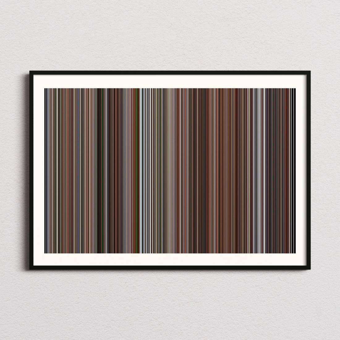 Liar Liar Movie Barcode Poster - Barcode Only