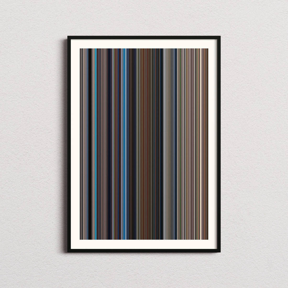 Licence to Kill Movie Barcode Poster - Barcode Only