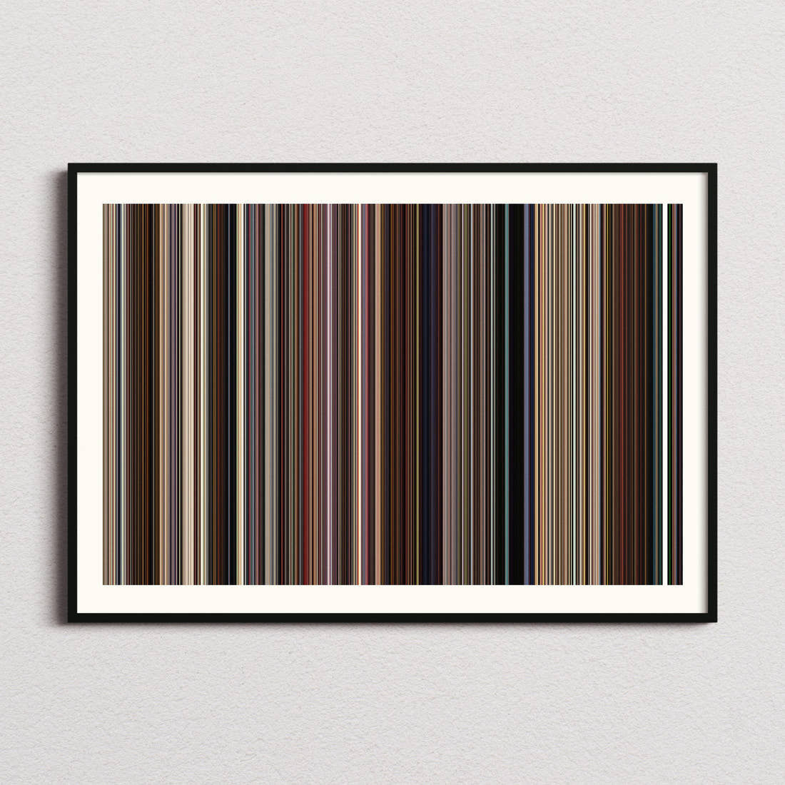 Licorice Pizza Movie Barcode Poster - Barcode Only