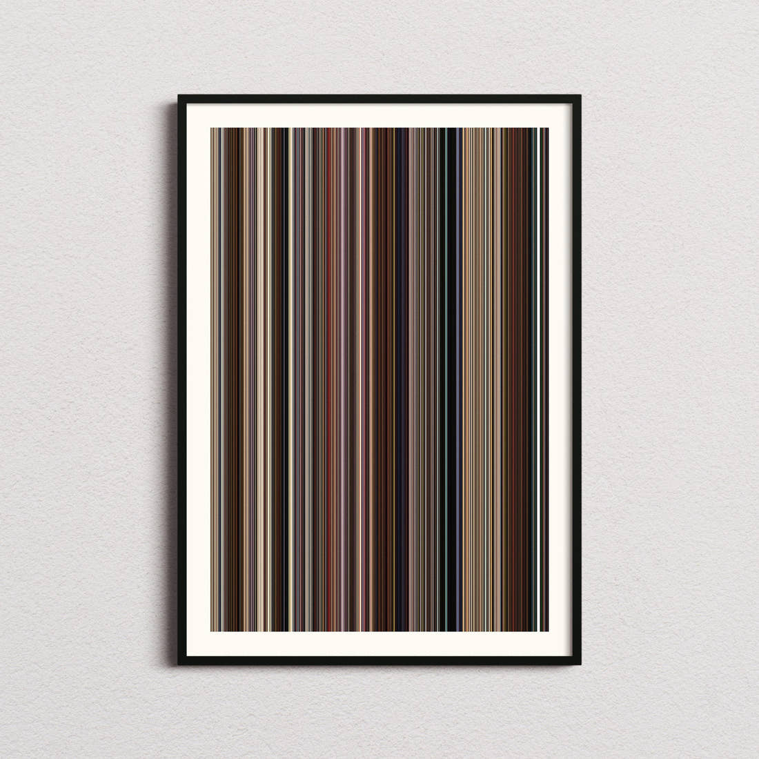 Licorice Pizza Movie Barcode Poster - Barcode Only