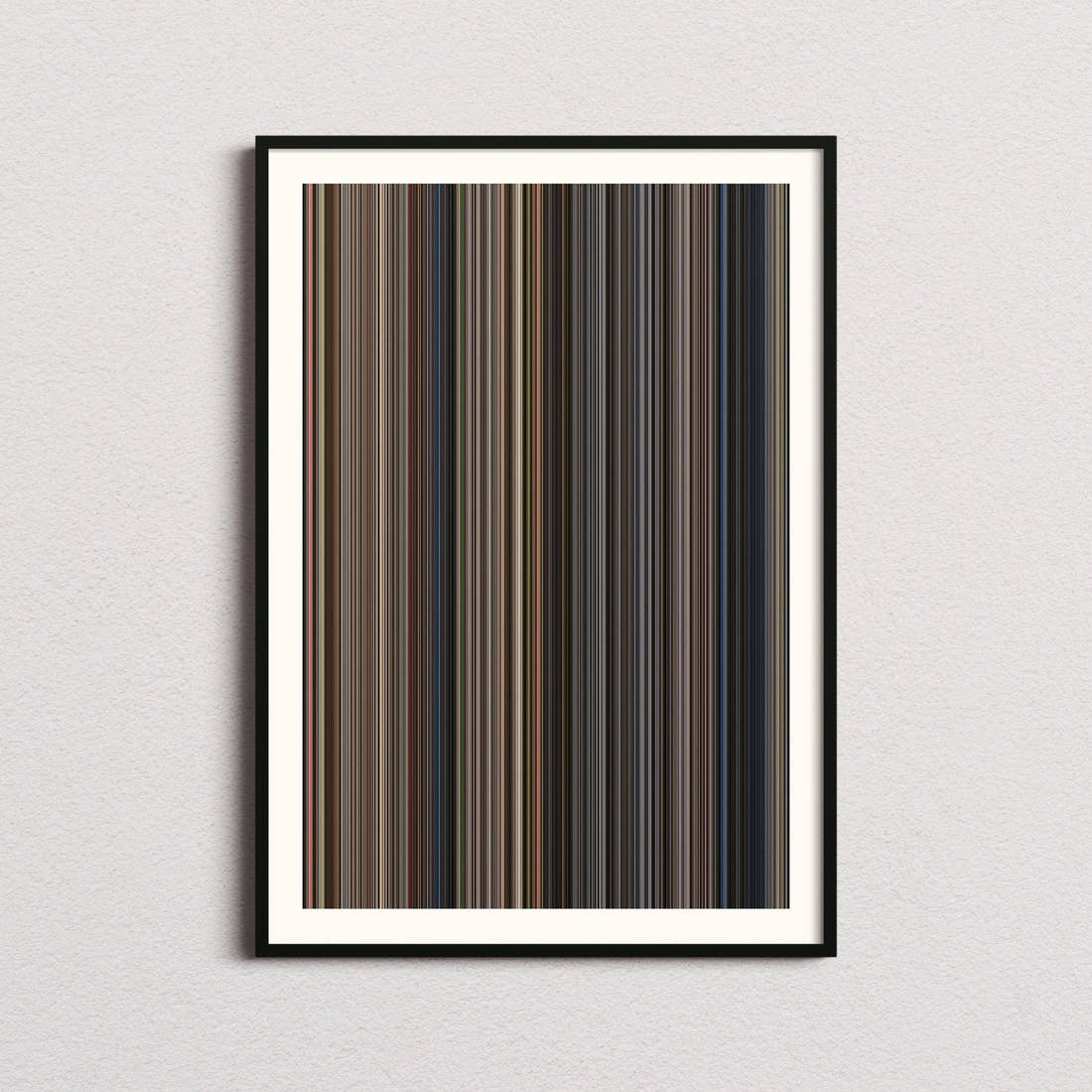 Life Is Beautiful Movie Barcode Poster - Barcode Only