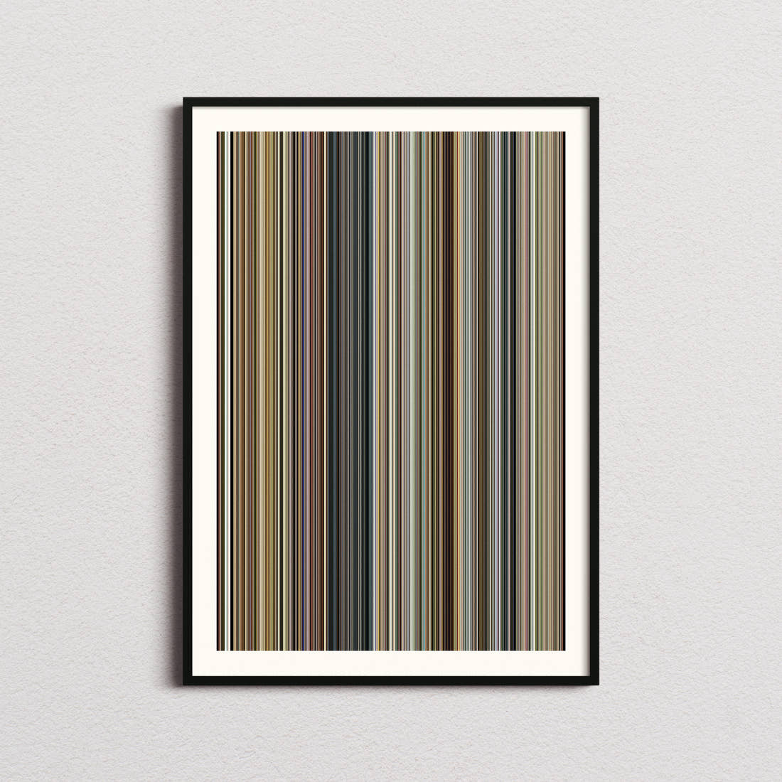 Like Stars on Earth Movie Barcode Poster - Barcode Only