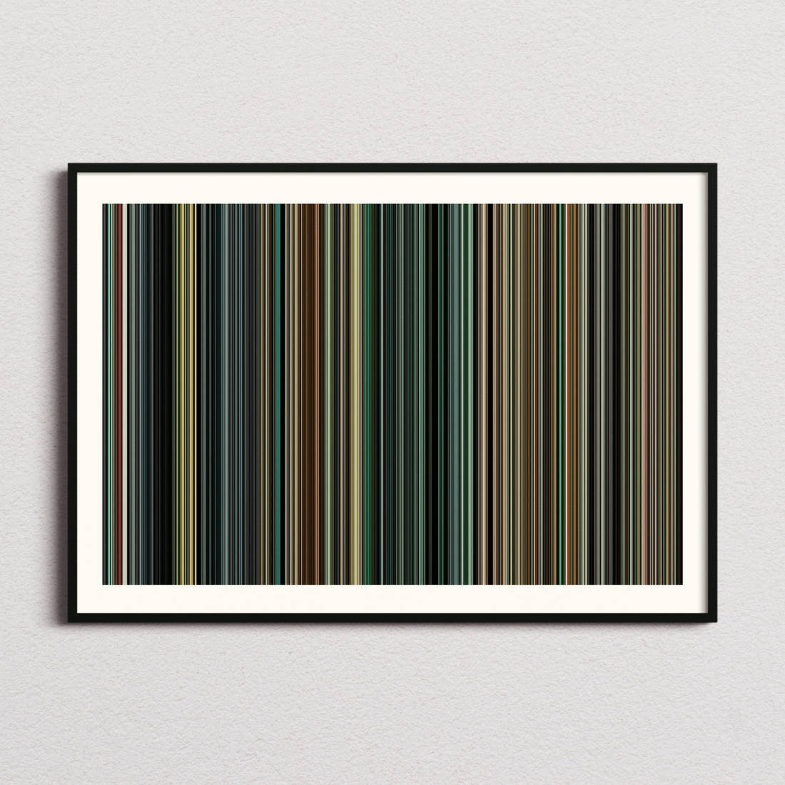 Limitless Movie Barcode Poster - Barcode Only