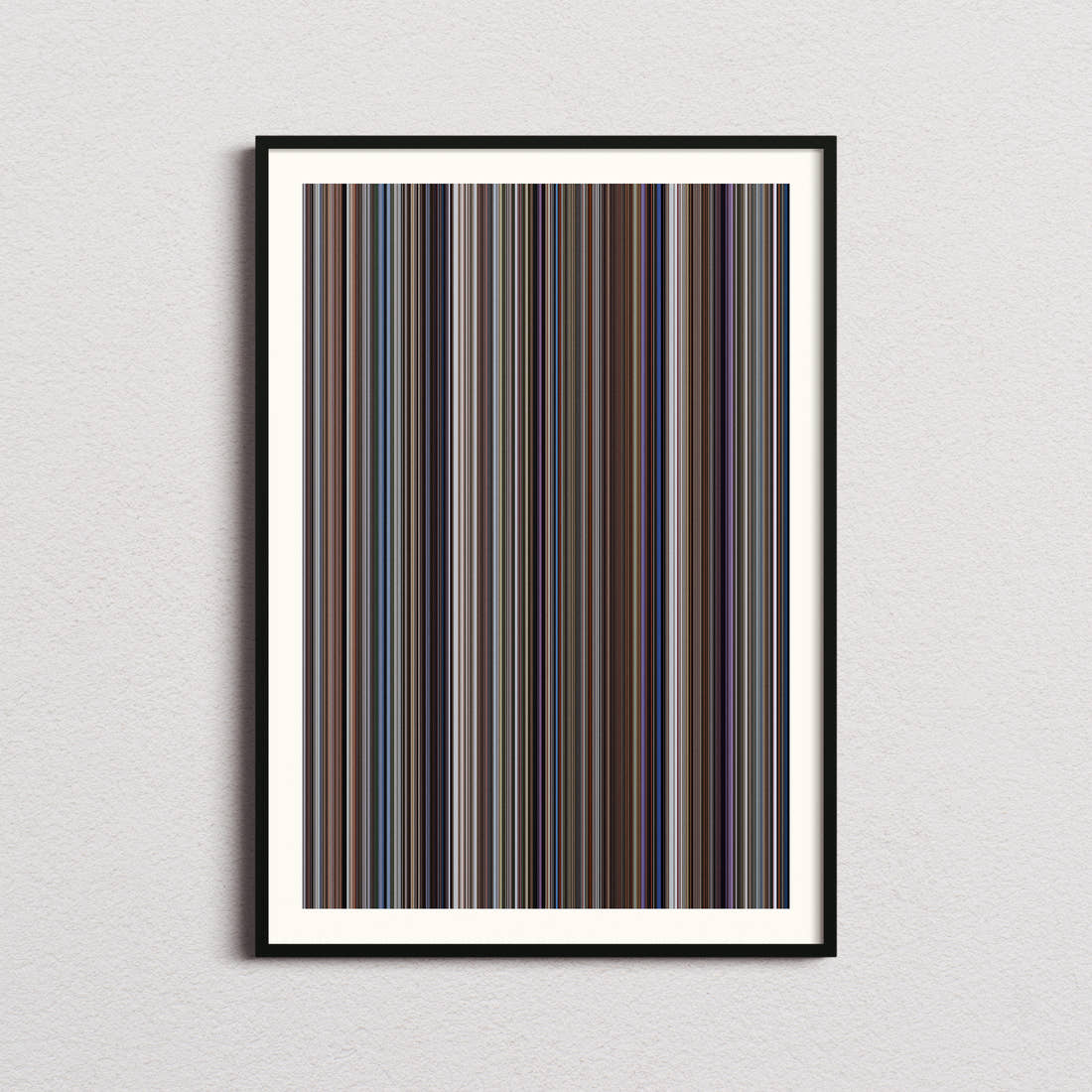 Local Hero Movie Barcode Poster - Barcode Only