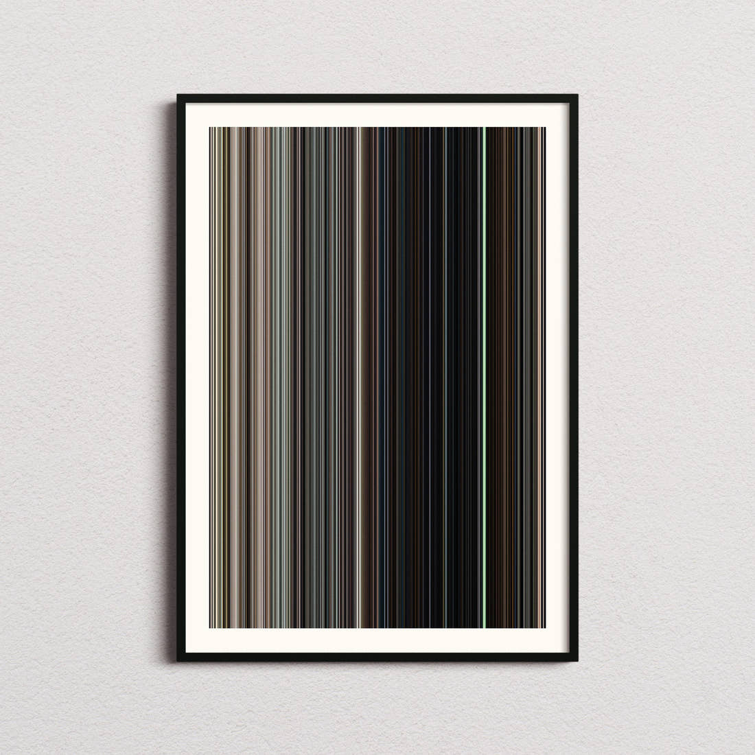 London Has Fallen Movie Barcode Poster - Barcode Only