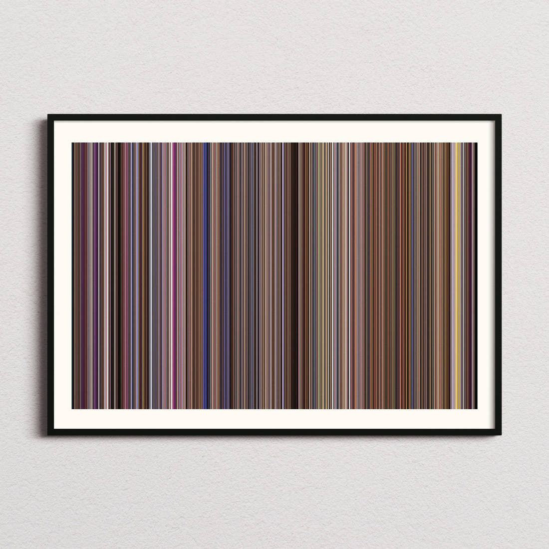 Look Who's Talking Movie Barcode Poster - Barcode Only