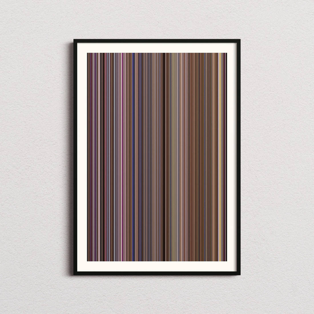 Look Who's Talking Movie Barcode Poster - Barcode Only