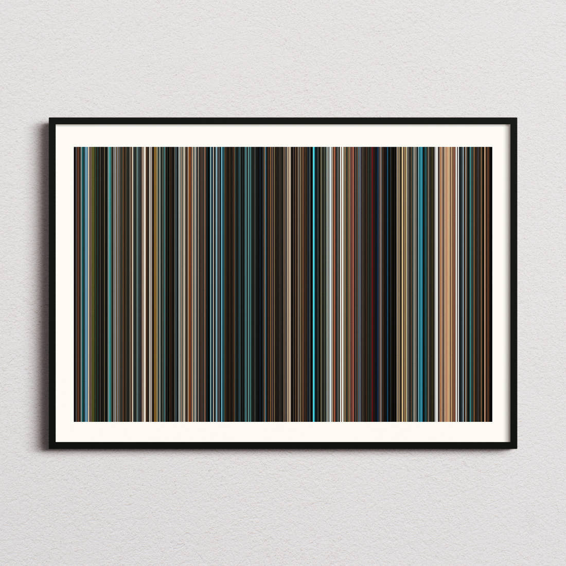 Lord of War Movie Barcode Poster - Barcode Only