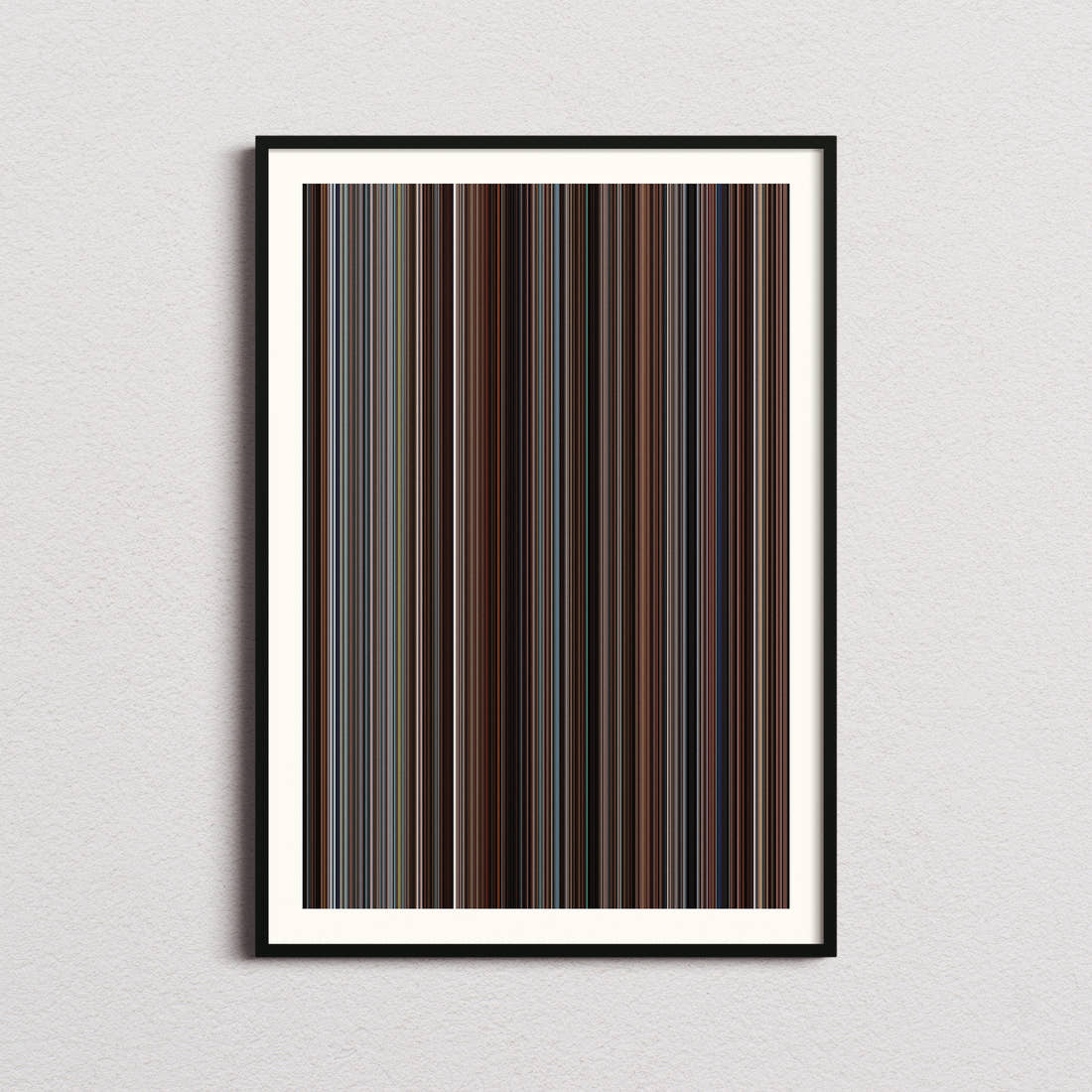 Love & Other Drugs Movie Barcode Poster - Barcode Only