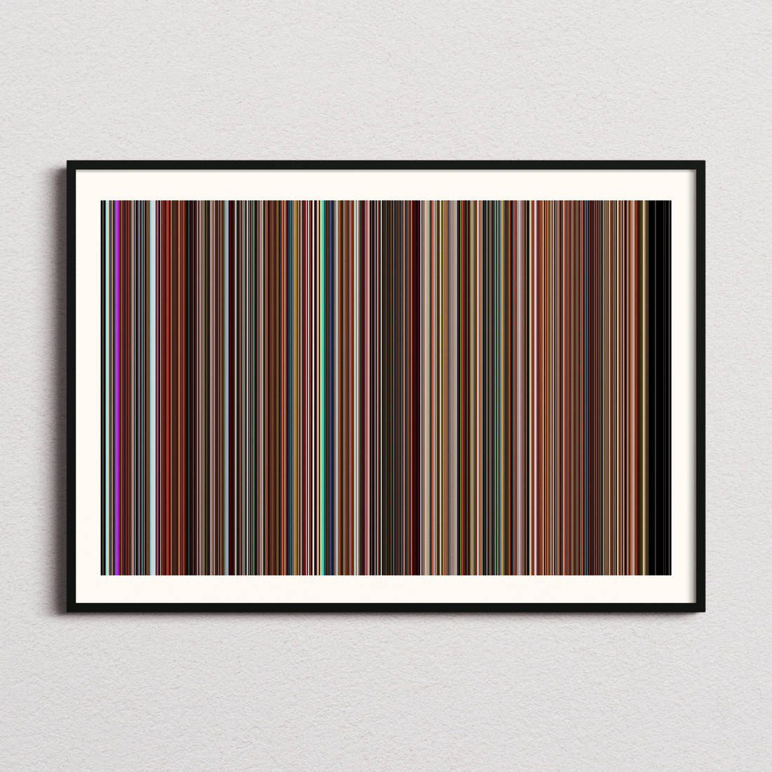 Love, Rosie Movie Barcode Poster - Barcode Only