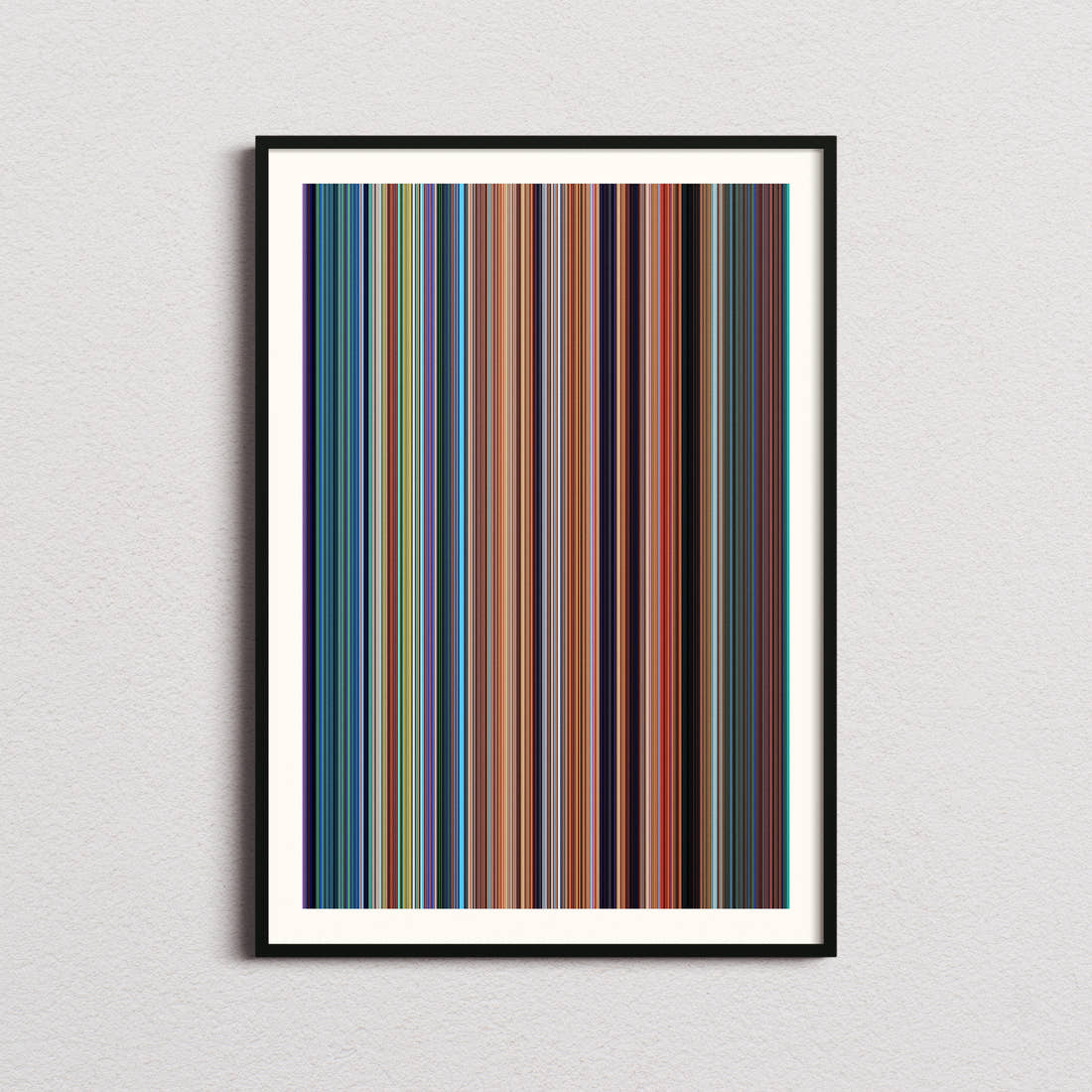 Luca Movie Barcode Poster - Barcode Only