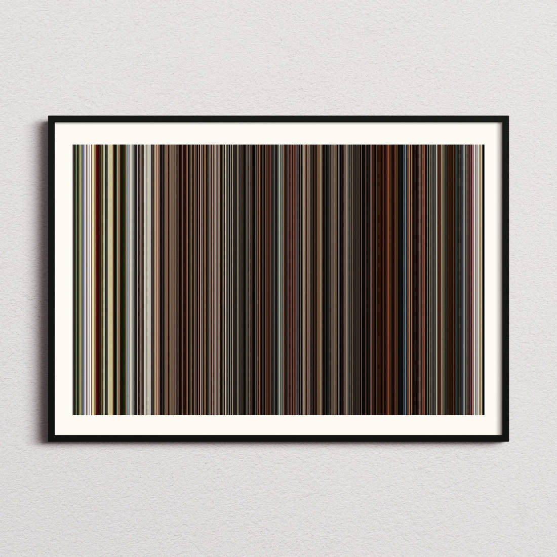 Lucky Number Slevin Movie Barcode Poster - Barcode Only