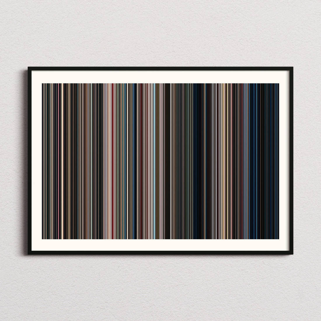 M3GAN Movie Barcode Poster - Barcode Only