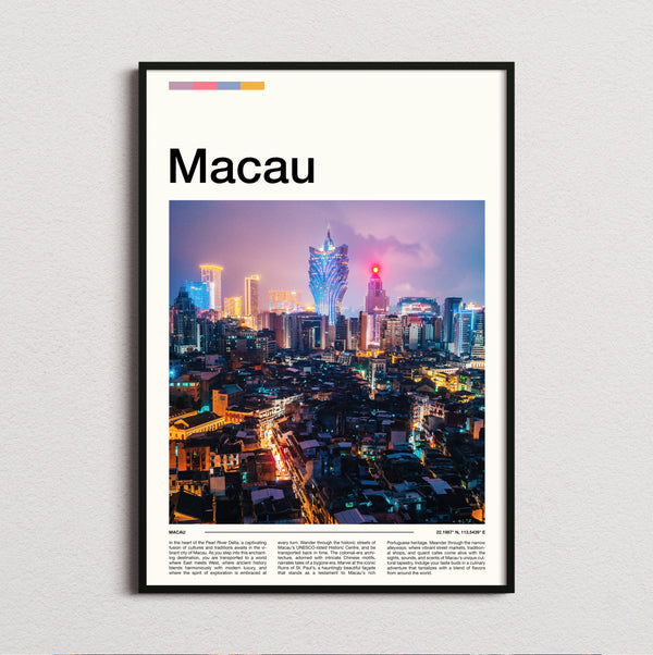 Macau - Travel Print