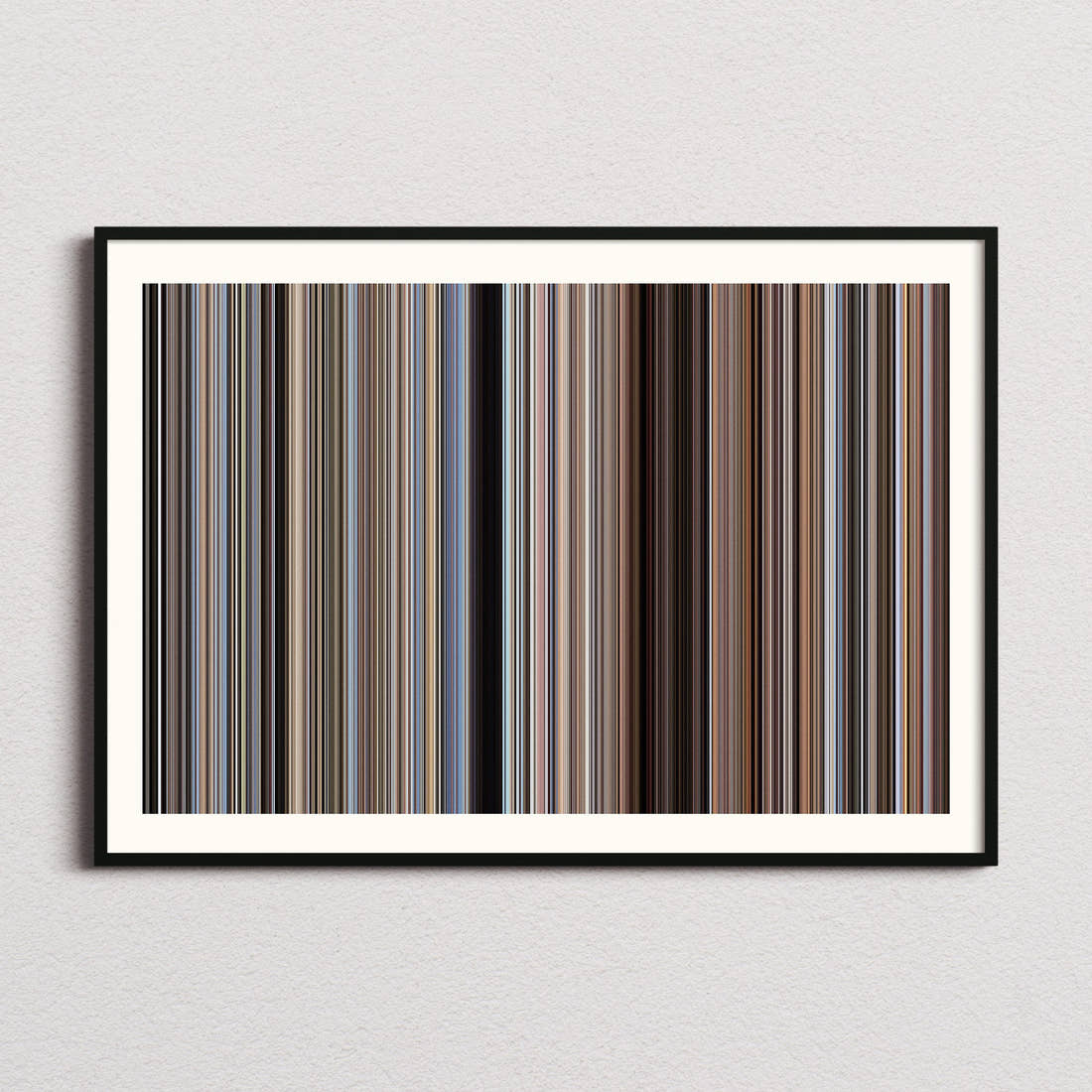 Mad Max 2 Movie Barcode Poster - Barcode Only