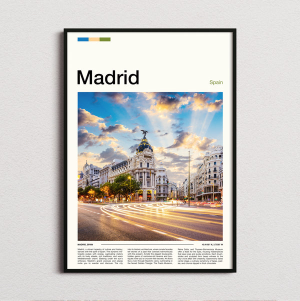 Madrid - Metropolis Building - Travel Print
