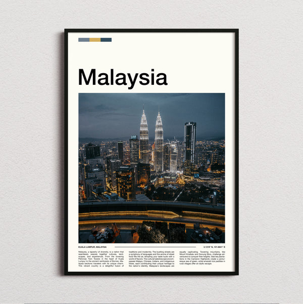 Malaysia - Petronas Towers - Travel Print