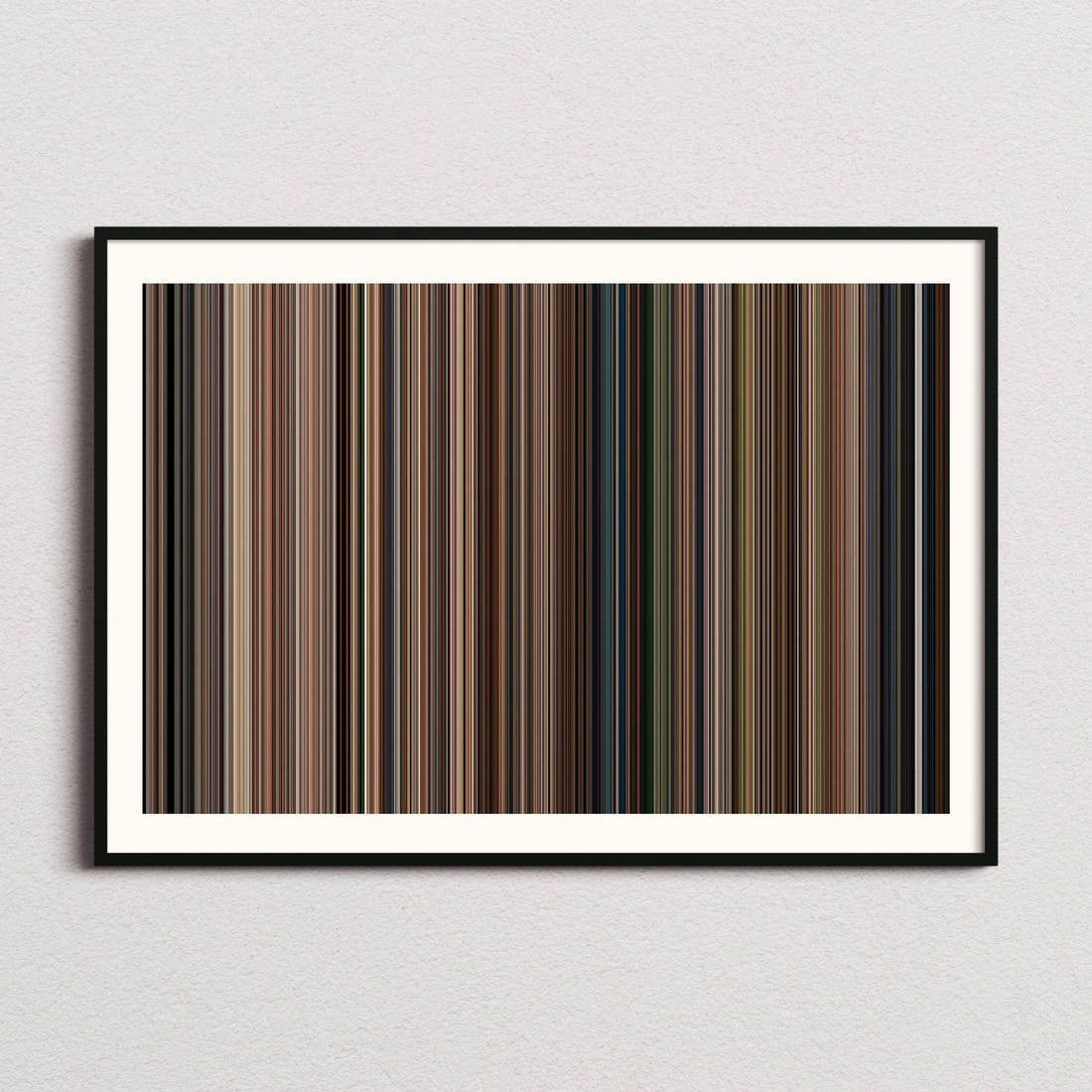 Marie Antoinette Movie Barcode Poster - Barcode Only
