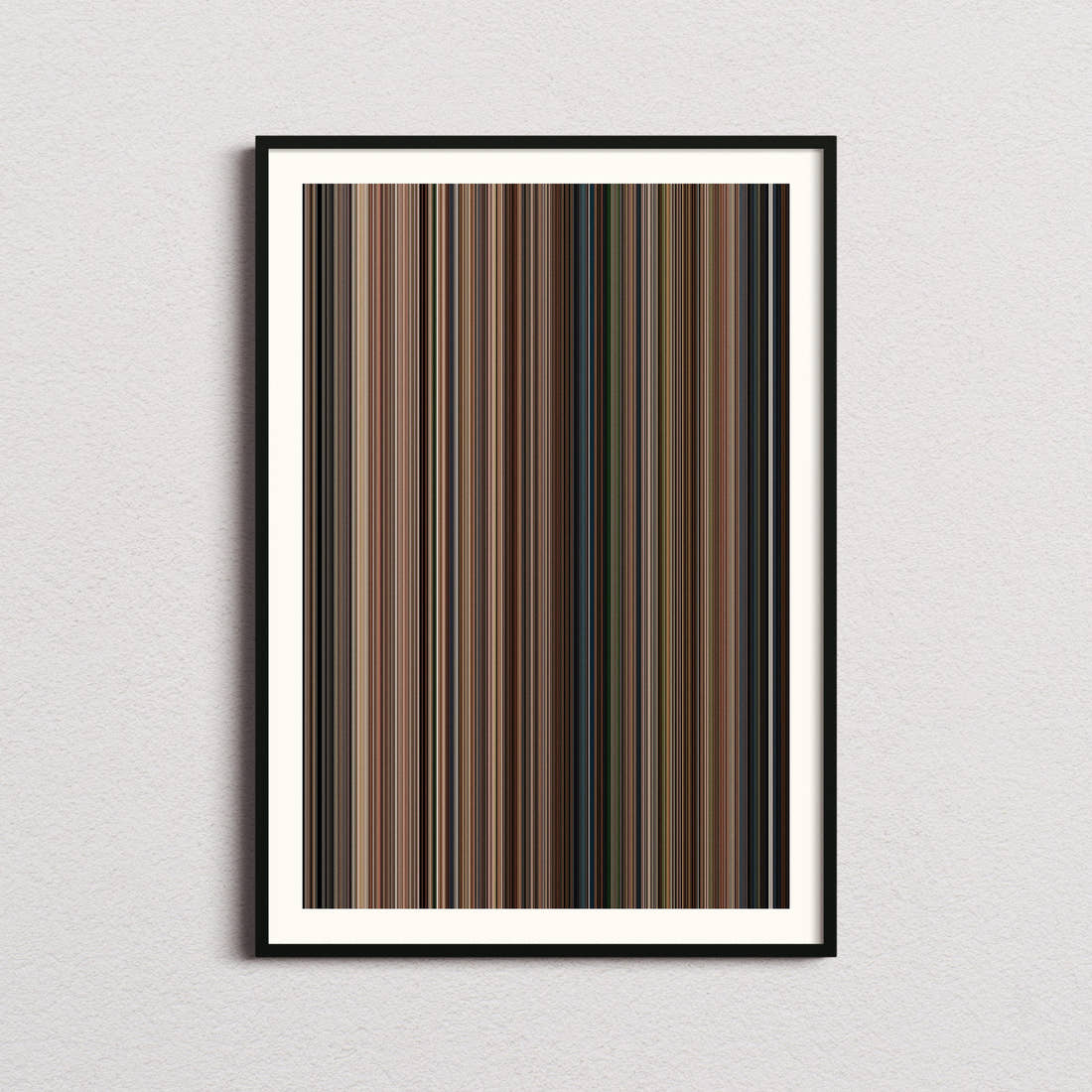 Marie Antoinette Movie Barcode Poster - Barcode Only