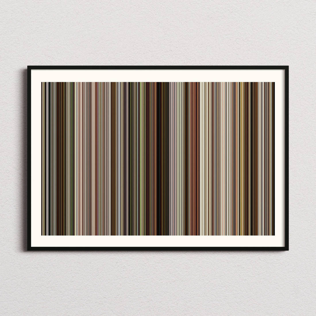 Marriage Story Movie Barcode Poster - Barcode Only