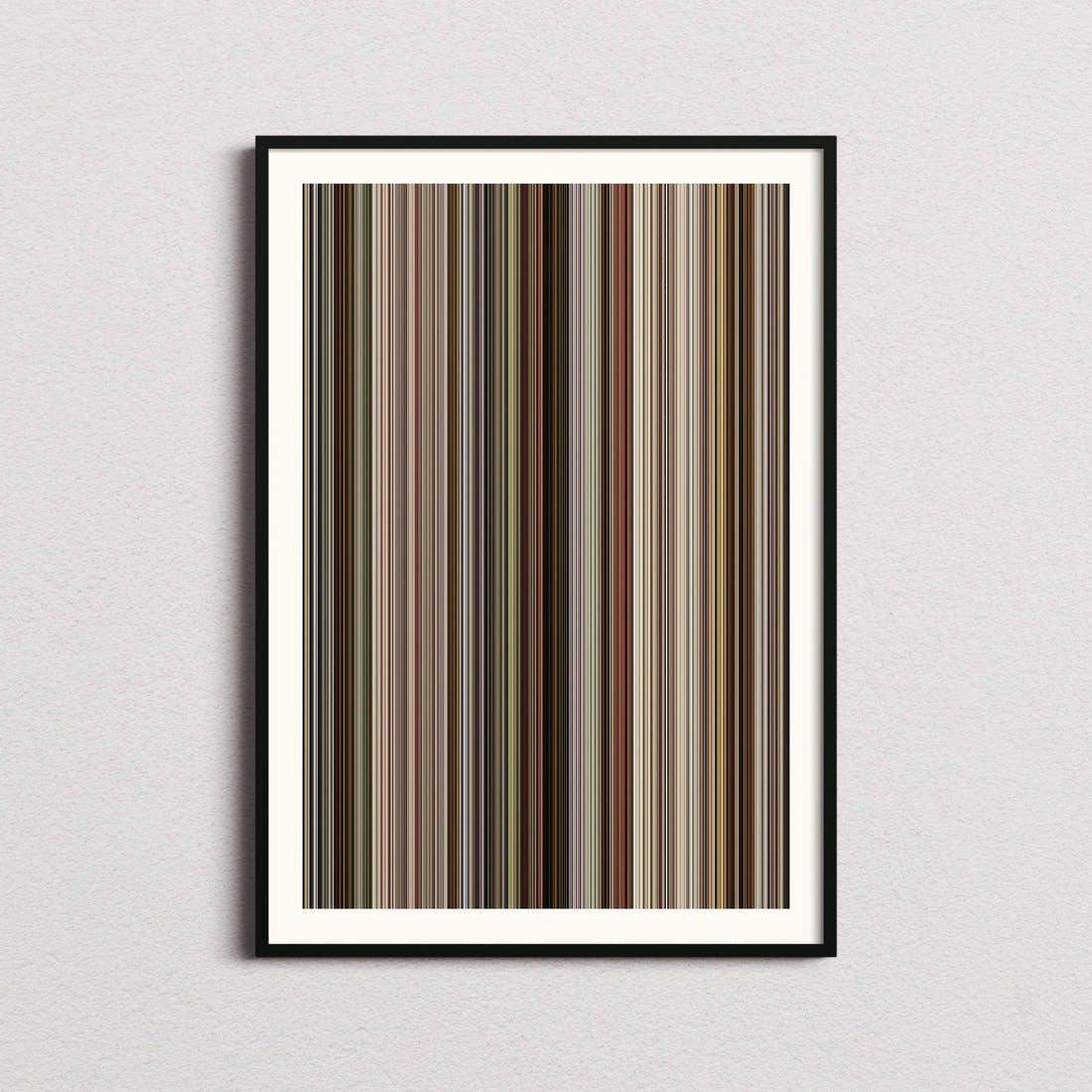 Marriage Story Movie Barcode Poster - Barcode Only