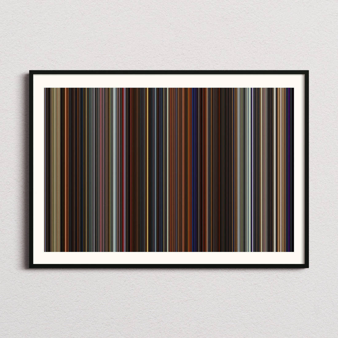 Masters of the Universe Movie Barcode Poster - Barcode Only