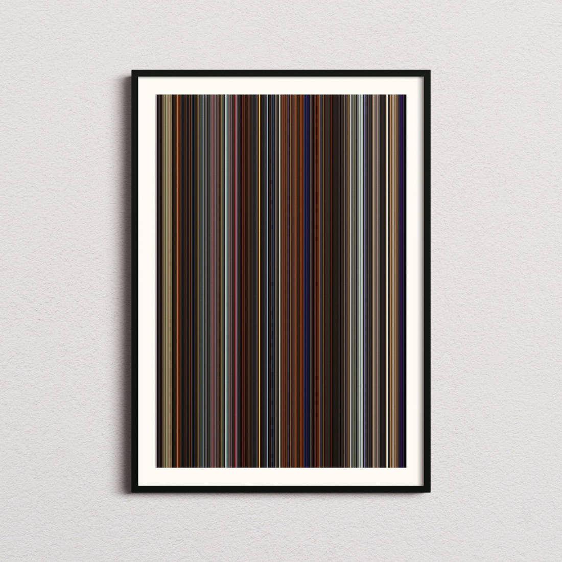 Masters of the Universe Movie Barcode Poster - Barcode Only