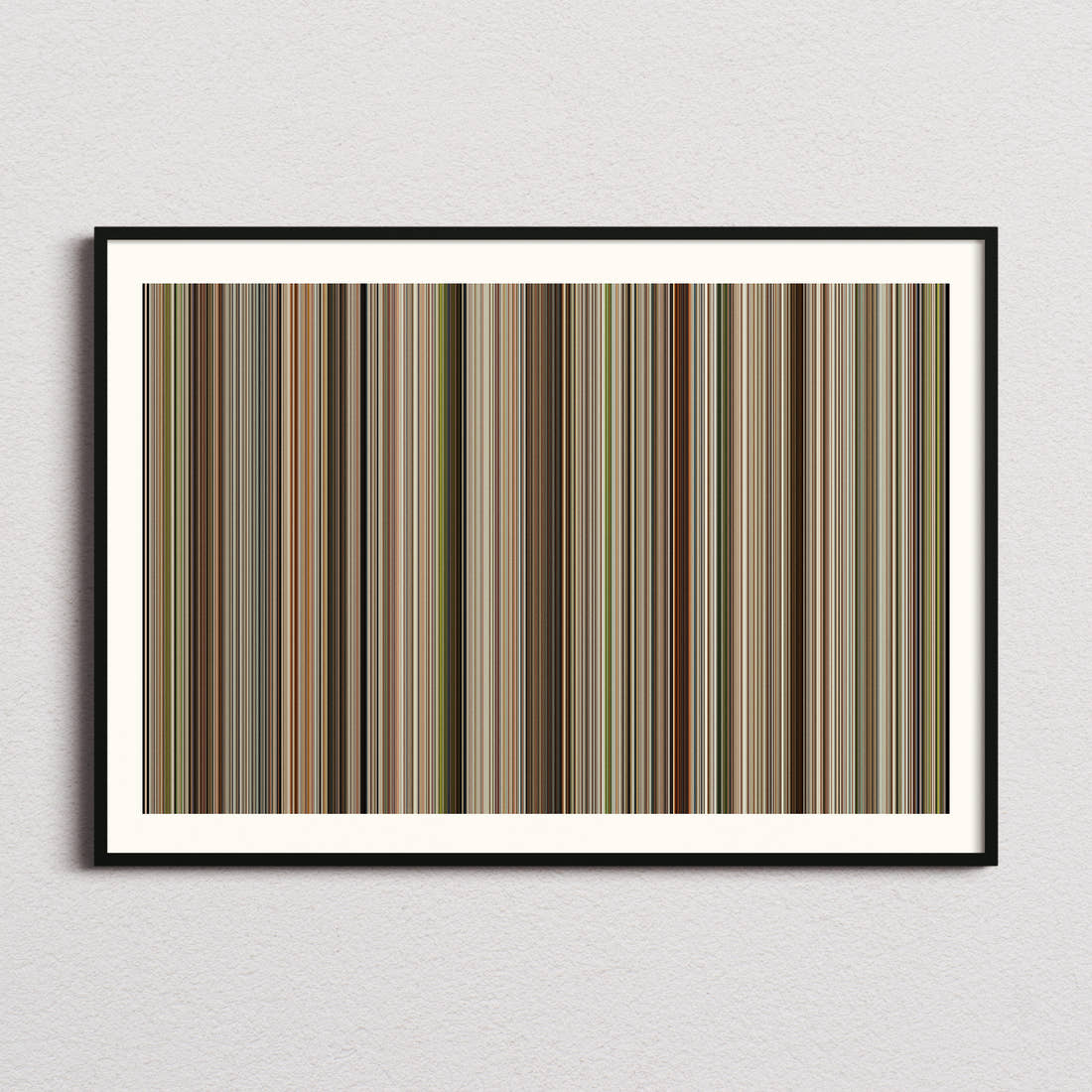 Maybe Baby 2 Movie Barcode Poster - Barcode Only
