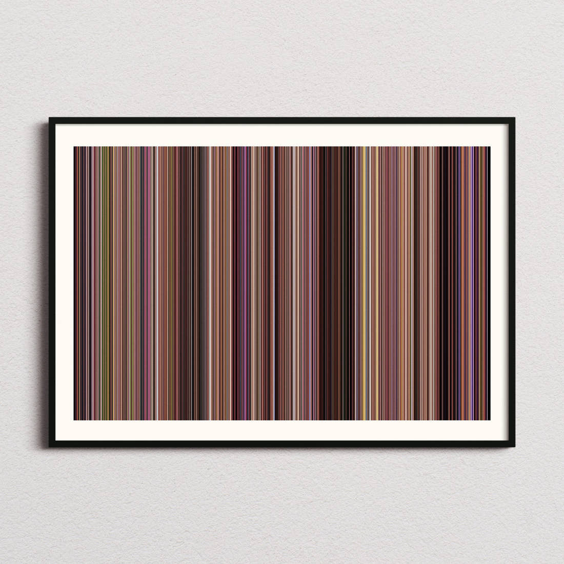 Mean Girls Movie Barcode Poster - Barcode Only