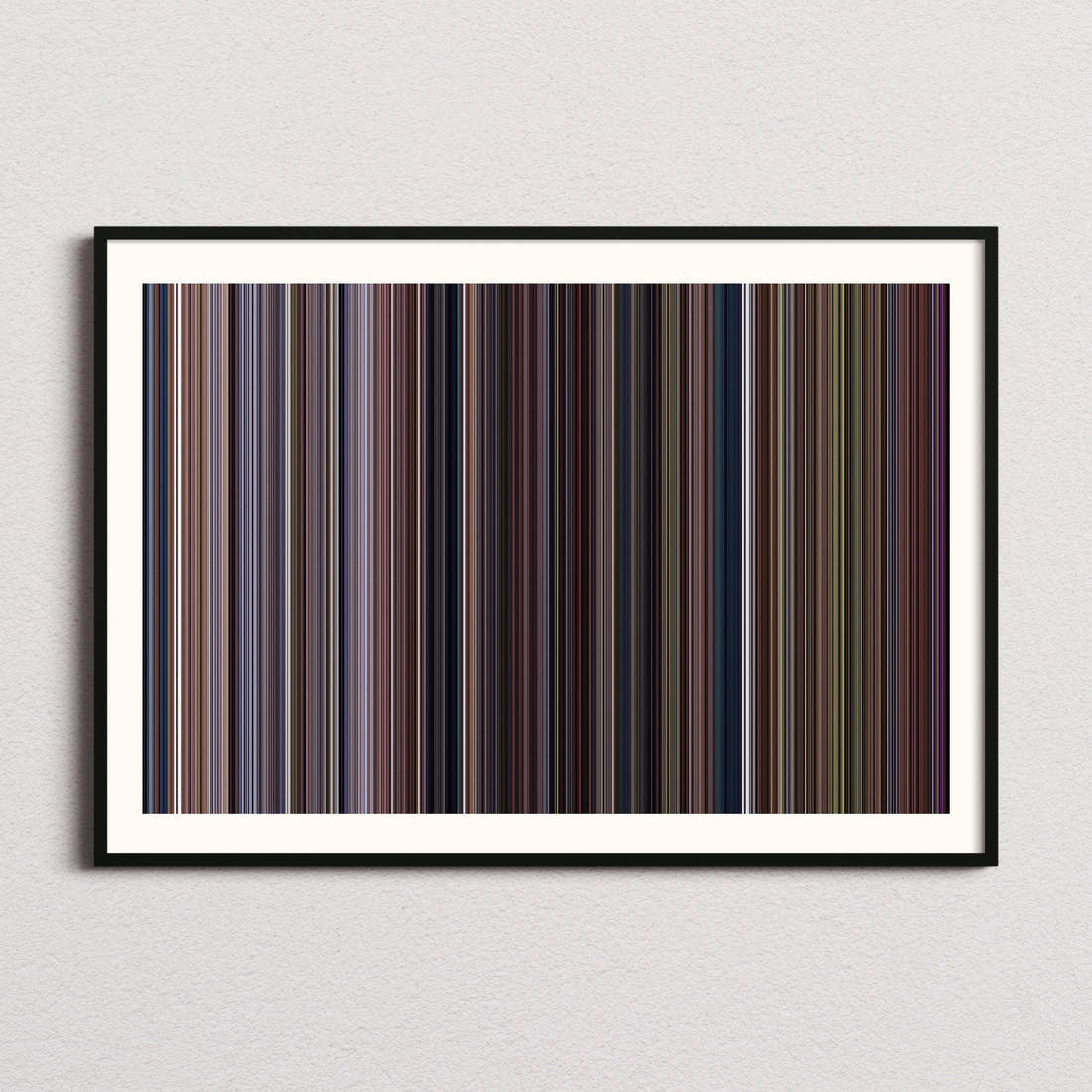 Men of Honor Movie Barcode Poster - Barcode Only