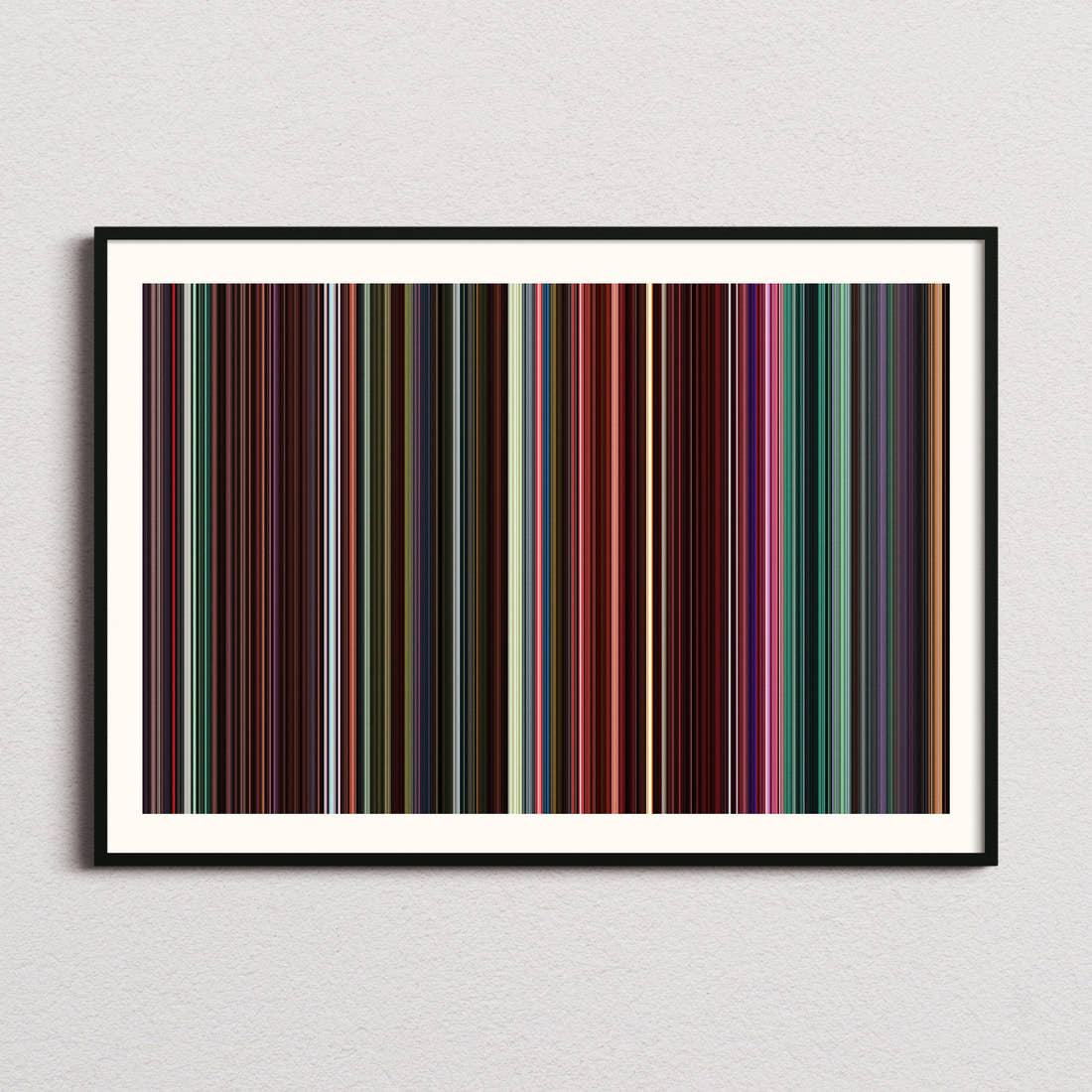 Metalocalypse: Army of the Doomstar Movie Barcode Poster - Barcode Only