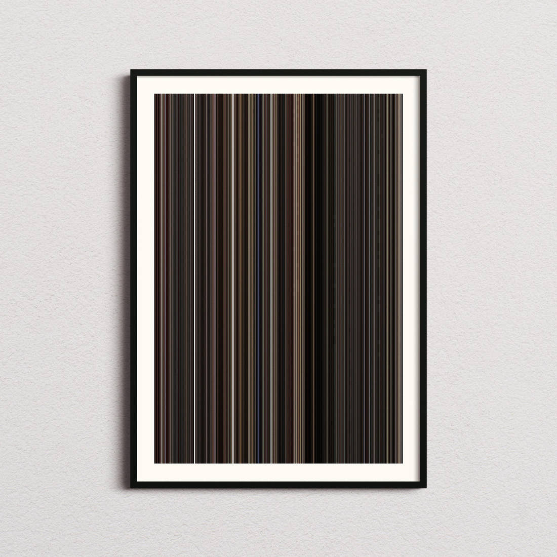 Midnight Express Movie Barcode Poster - Barcode Only