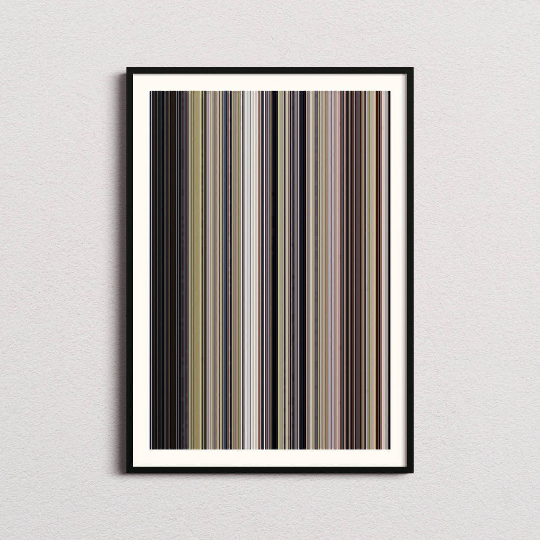 Midsommar Movie Barcode Poster - Barcode Only