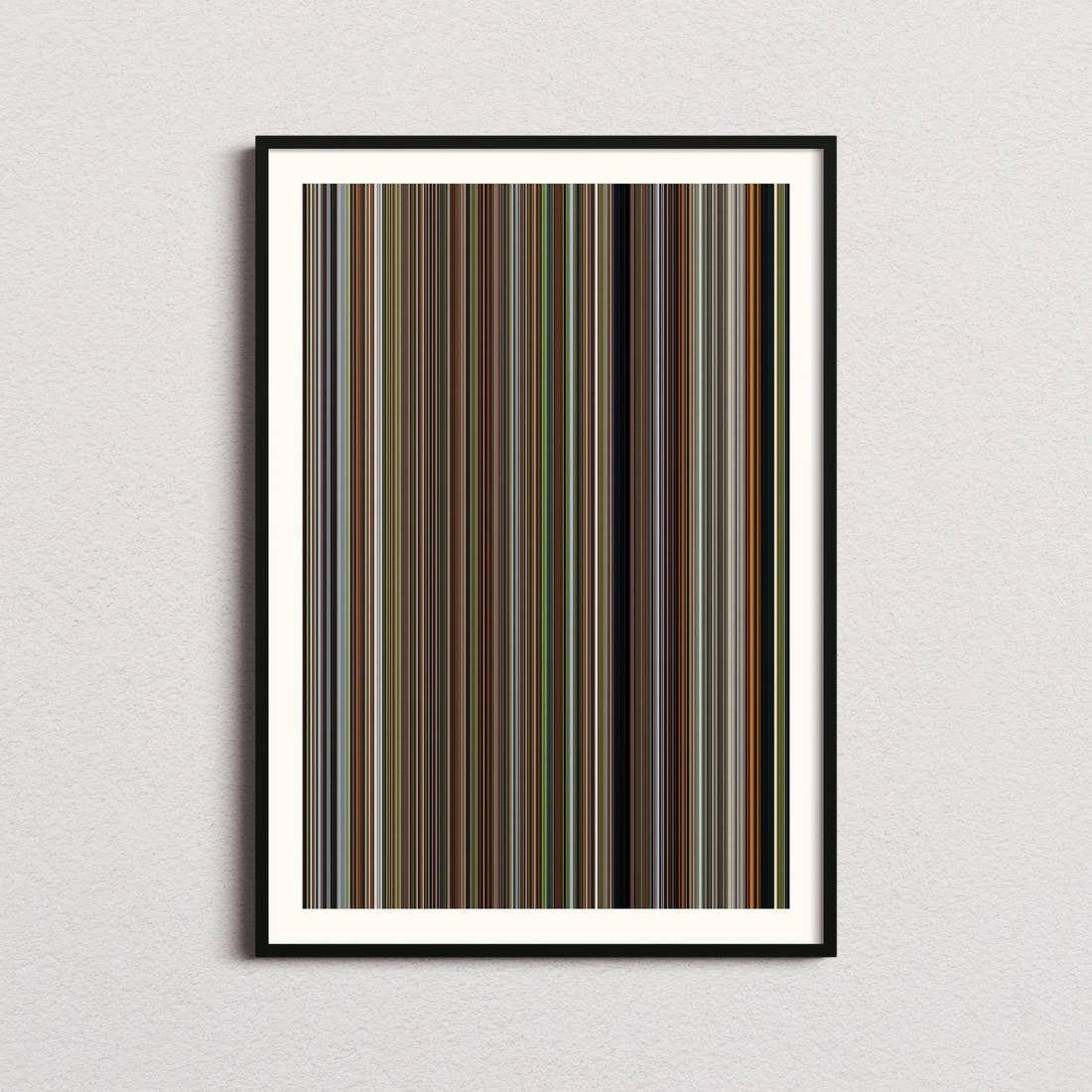 Minari Movie Barcode Poster - Barcode Only