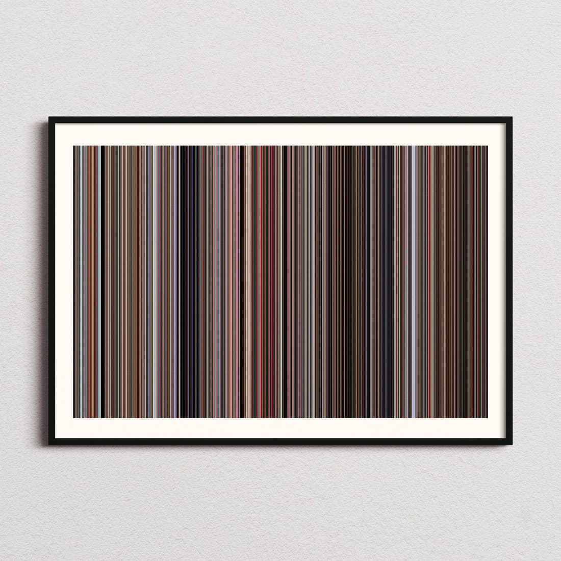 Misery Movie Barcode Poster - Barcode Only