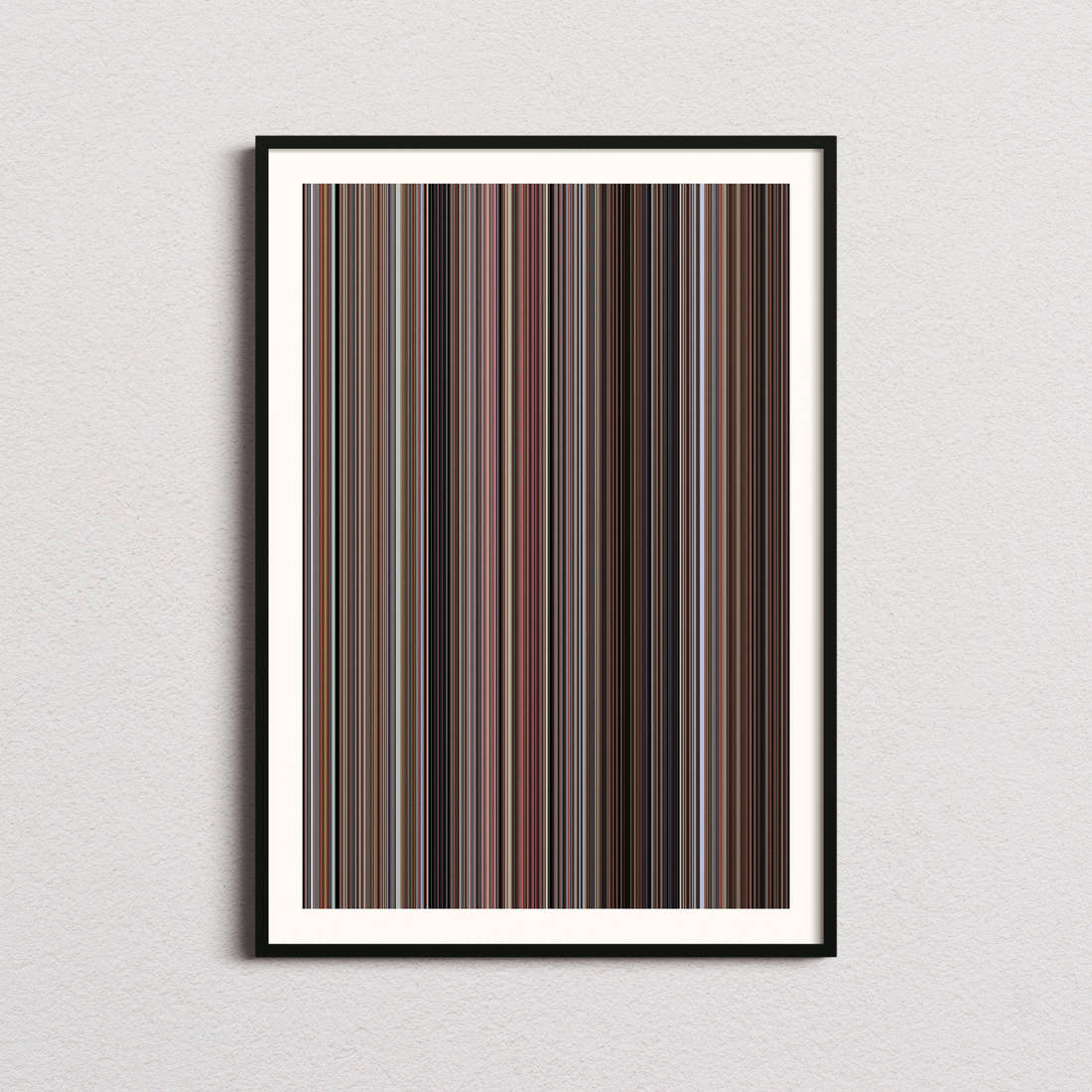 Misery Movie Barcode Poster - Barcode Only