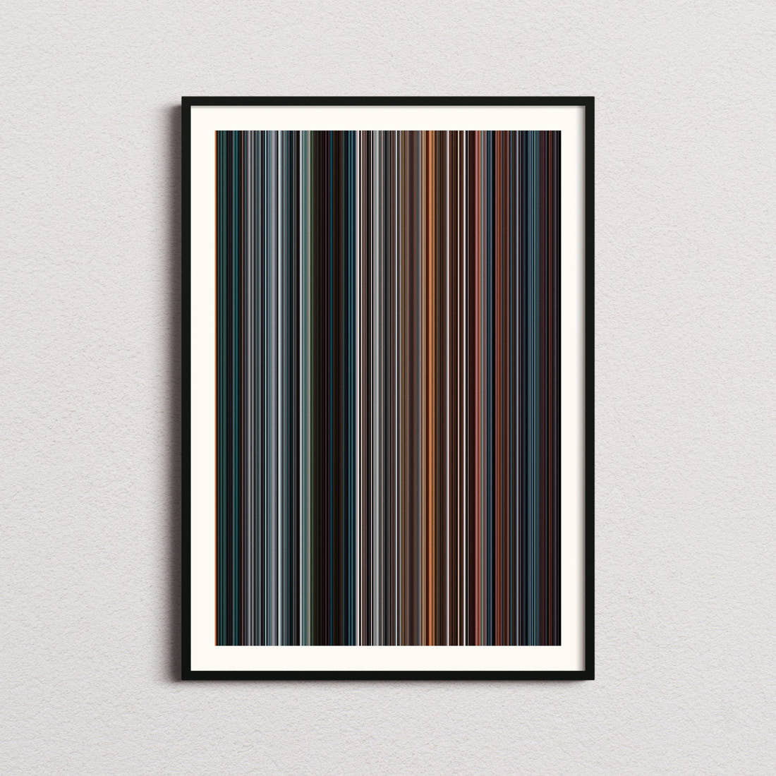 Mission: Impossible - Ghost Protocol Movie Barcode Poster - Barcode Only