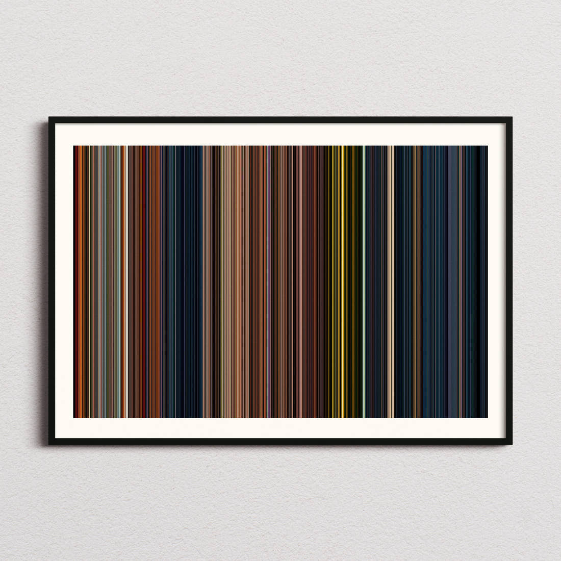 Monster House Movie Barcode Poster - Barcode Only