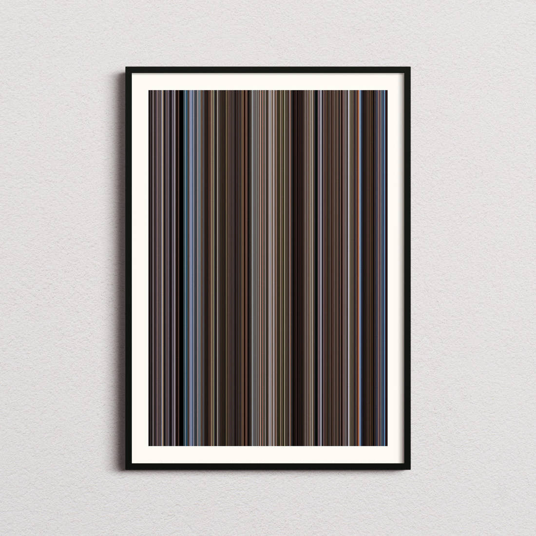 Monty Python's The Meaning of Life Movie Barcode Poster - Barcode Only