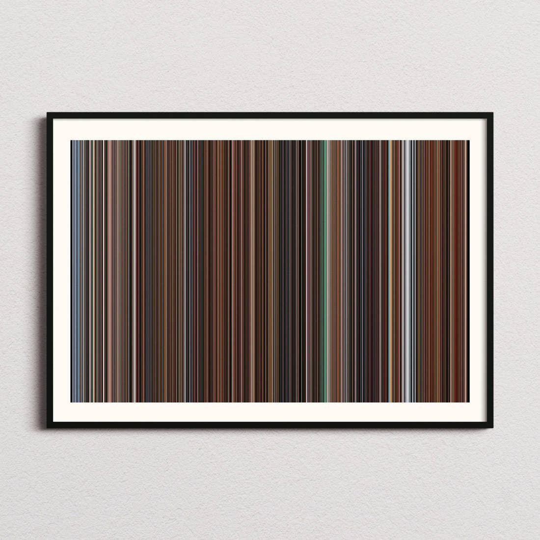 Mr. Deeds Movie Barcode Poster - Barcode Only
