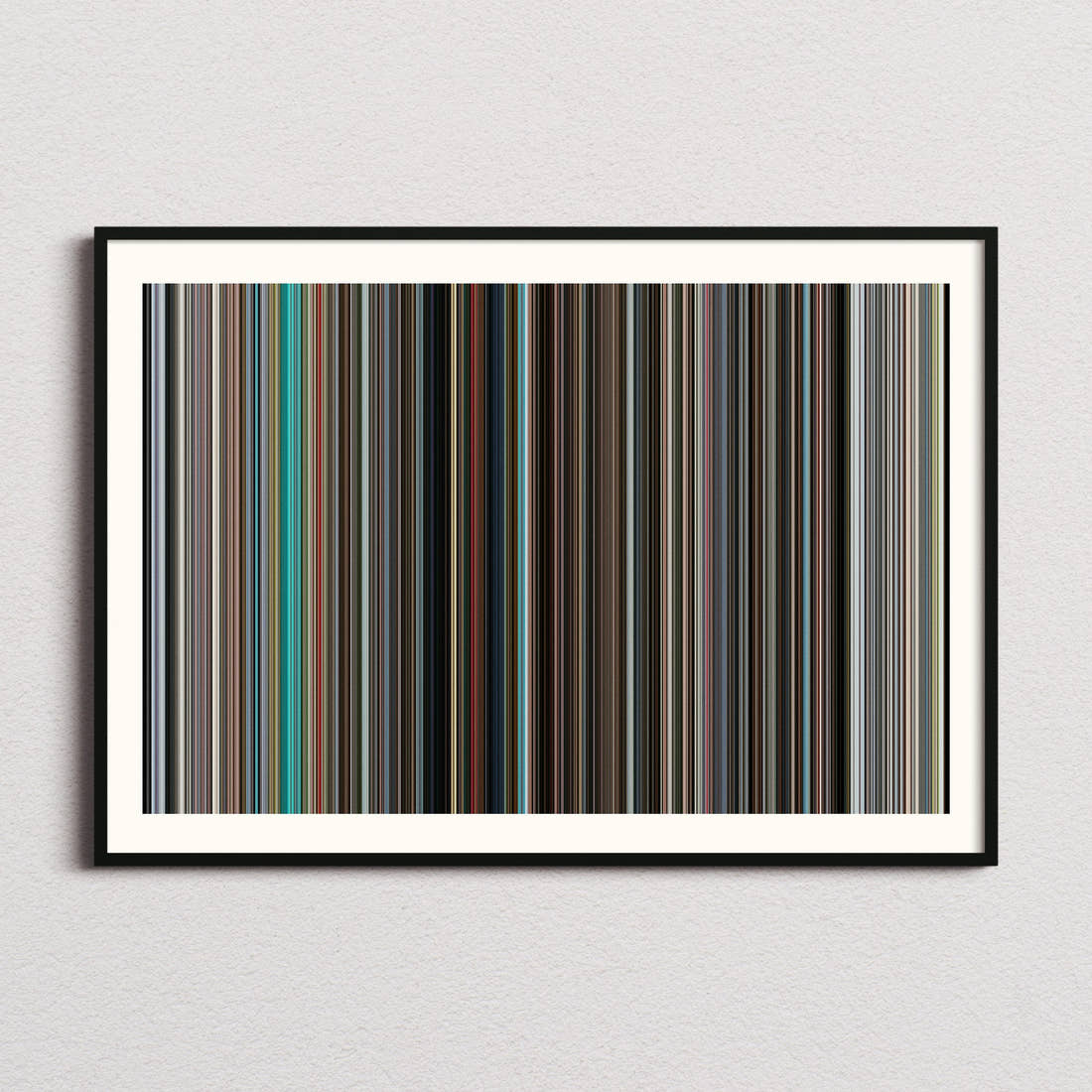 Mr. Nobody Movie Barcode Poster - Barcode Only