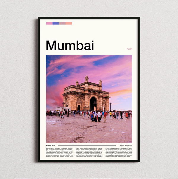 Mumbai - Gateway Of India - Travel Print